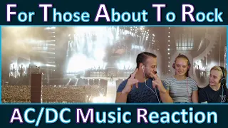 First Time Watching | AC/DC | For Those About To Rock | Reaction