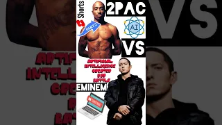 TUPAC VS. EMINEM BATTLE IN A-I METAVERSE PART2 #2pac #eminem #battlerap #hiphopculture #Emcee #fyp