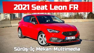 2021 Seat Leon FR Sürüş ve İnceleme | Civic'e Göre Nasıl? | Viraj Yol Tutuş | İzolasyon Düzelmiş Mi?