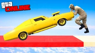 КАК УВЕРНУТЬСЯ ОТ ЛЕТЯЩЕЙ БРОНИРОВАННОЙ МАШИНЫ!? (GTA 5 ONLINE)