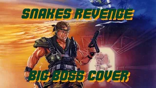 SNAKES REVENGE (NES) - Big Boss Metal Cover - Phrenk