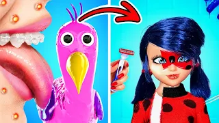 Reto de belleza: ¡Opila Bird VS Lady Bug! De Nerd a Popular con TikTok Gadgets