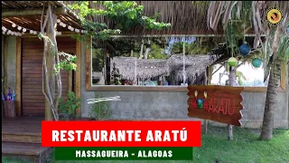 Restaurante Aratú e Bar da Crôa na Massagueira em Alagoas