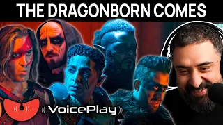 Reaction to Voiceplay  - The Dragonborn Comes | Featuring Geoff in Skyrim
