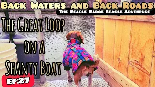 Ep:27 The Great Loop on a Shanty Boat | "Unlocking the Tenn-Tom Waterway" | Time out of Mind