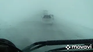 Буран в Казахстане. Хромтау.
