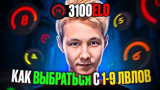 КУРС "с 1 LVL до 10 LVL от 3100 ELO" | Как поднять 10 LVL в 2023 ГОДУ?