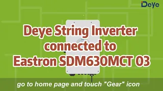 Deye Hybrid Inverter Quick Setup Guide Video 03