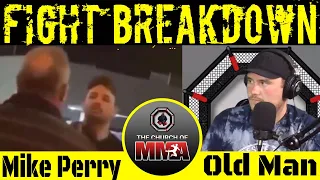 Mike Perry vs Old Man Reaction