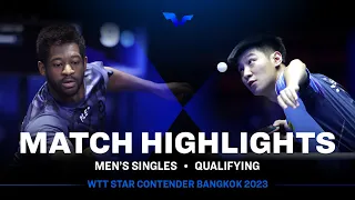 Xue Fei vs Ibrahima Diaw | MS Qual | WTT Star Contender Bangkok 2023