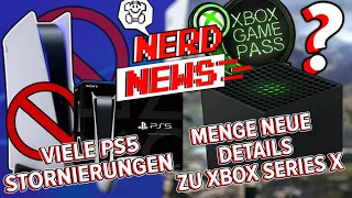 PS5 Konsolen werden massiv storniert! / Viele Neue Details zur Xbox Series X!