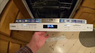 Bosch 800 Series Dishwasher Installation