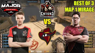 DREAMEATERS vs RENEGADES | MAP1 | ТРУДНЫЙ МАТЧ ДЛЯ РУССКИХ! | STARLADDER MAJOR BERLIN 2019 | #CSGO