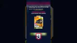 Asphalt 9 Free 50x Blueprints of ONYX #shorts #asphalt9legends