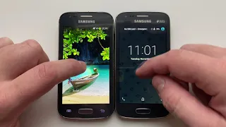 2 Samsung Galaxy Ace 3 Boot Animation: S7275R on Android 4.2.2 vs S7272 on CM