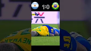 Brazil vs Argentina copa america final #vibe #football