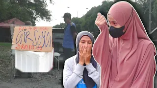 TERLUPA BAYAR!! BORONG SEMUA!! TANDA MINTA MAAF PADA 2 GADIS KELATE INI!!