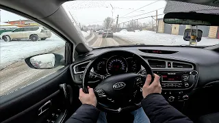 2014 Kia Ceed POV TEST DRIVE