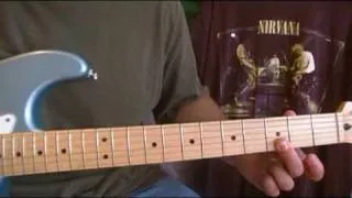 Nirvana Scentless Apprentice guitar lesson how to play part 1