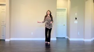 1 2 3 Cha Cha Cha - line dance demo