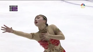 2016 NHK Trophy - Wakaba Higuchi FS NBC HD