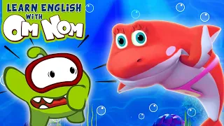 Om Nom Shark Finger Family Song | Learning Videos For Kids | Learn English With Om Nom