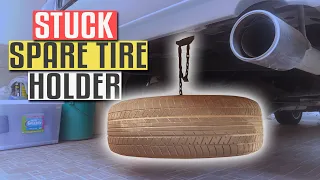 Stuck Spare Tire Holder Quick Fix