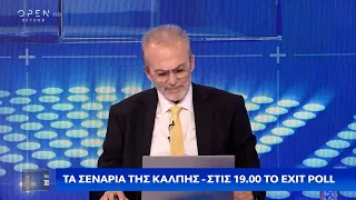 Δημήτρης Μαύρος: Θα έχουμε εκπλήξεις στο exit poll | OPEN TV