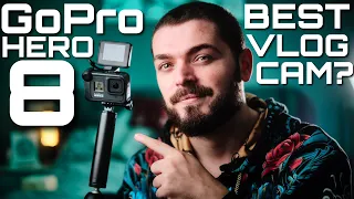 GoPro Hero 8 vlogging camera set up