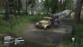 SpinTires**MudRunner.**Карта(Озерный край).Пройдена.Автор:AndreyD6.