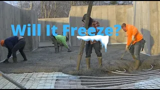 Pouring Concrete Floors In Freezing Temperatures (My Advice)