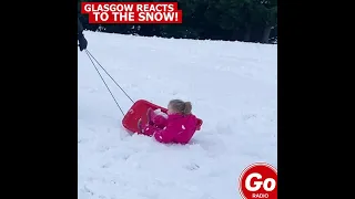Glasgow Reacts To The Snow