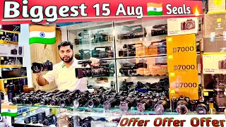 Biggest 15 Aug🇮🇳 Selas🔥Nikon Z5,Z50,Z30,D7500,D5600,D90, Canon 6D,80D,200d,Sony Nx200,Nx100,Pv100