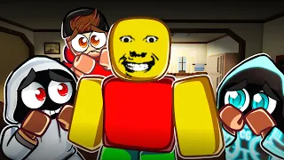 WE SURVIVED ROBLOX WEIRD STRICT DAD! (CHAPTER 3)