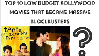 Top 10 low budget movies which were massive blockbusters(part 1)