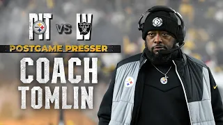 Coach Mike Tomlin Postgame Press Conference (Week 16 vs Raiders) | Pittsburgh Steelers