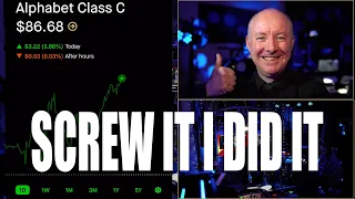 GOOGLE. Screw it I DID IT Stock Market Coverage & Analysis - Martyn Lucas Investor @MartynLucas