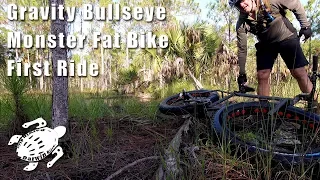 Gravity Bullseye Monster Fat Bike - First Ride