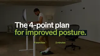 How to achieve an upright posture at work | BLACKROLL®