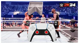 WWE 2K24 Advanced PS4/5 Controls Tutorial!