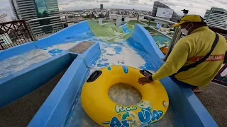 Waterslides At Pororo Aqua Park Bangkok Thailand