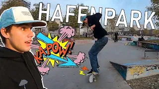 Frankfurt's Best Skatepark!! HafenPark Skatepark Session!!