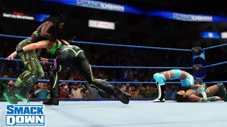 WWE 2K20 SMACKDOWN TAMINA VS ALIYAH VS XIA LI VS NAOMI WINNER FACES DAKOTA AT ROYAL RUMBLE