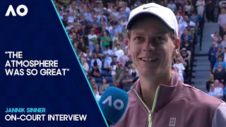 Jannik Sinner On-Court Interview | Australian Open 2024 Semifinal