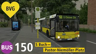 #OMSI2 Der 150er nach Niederschönhausen Pastor-Niemöller-Platz | S03E07| Deutsch HD