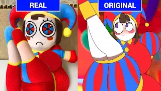 Pomni and Jax React - REAL or ORIGINAL to Animations The Amazing Digital Circus №2