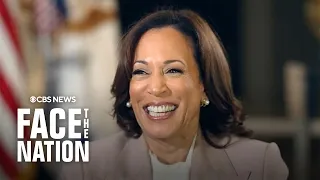 Vice President Kamala Harris on "Face the Nation with Margaret Brennan" | full interview