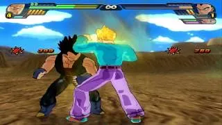 Goten GT vs Vegeta GT & Trunks GT |  Dragon Ball Z Budokai Tenkaichi 3 (MOD)