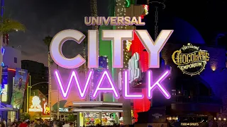 Universal Studios Hollywood Citywalk Vlog - Tour of shops, restaurants, nightlife & more!