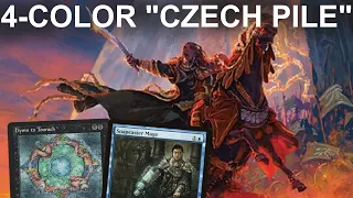 CZECH OUT THESE HORSES! Legacy Esper-Lingas 4-Color Control. Czech Pile with Bowmasters MTG LotR